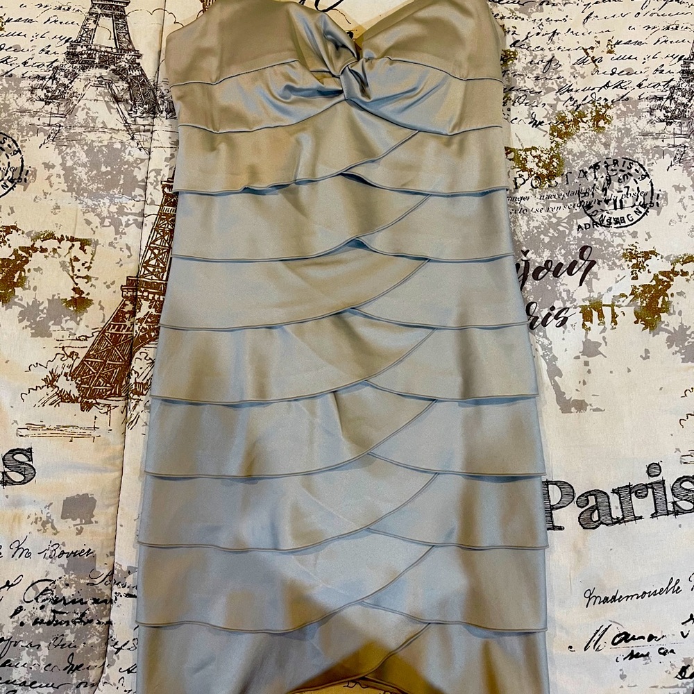 XOXO Mini Gray Sexy Dress